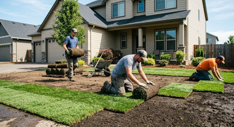 Bahia Sod Installation in Aiken, SC